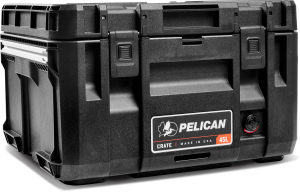 CR45 Pelican Crate Case Exterior Inches: 20.1 x 16.3 x 12.1"