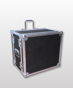 Shockmount Rack Cases with Tilt Wheels and handle - Example B
