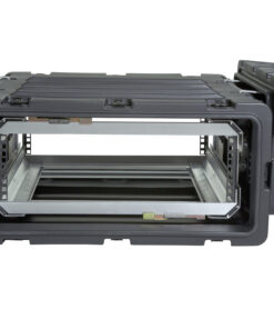 3RR-3U24-25B, SKB 3U 24 IN Deep Removable Shock Rack Case