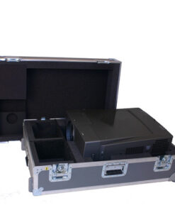 Projector case with wheels and handle