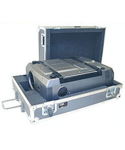 Projector case ith wheels and handle