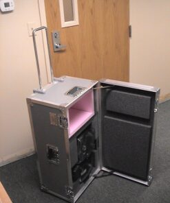 Custom Medical case with tilt wheels